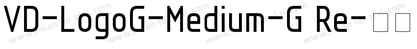 VD-LogoG-Medium-G Re字体转换